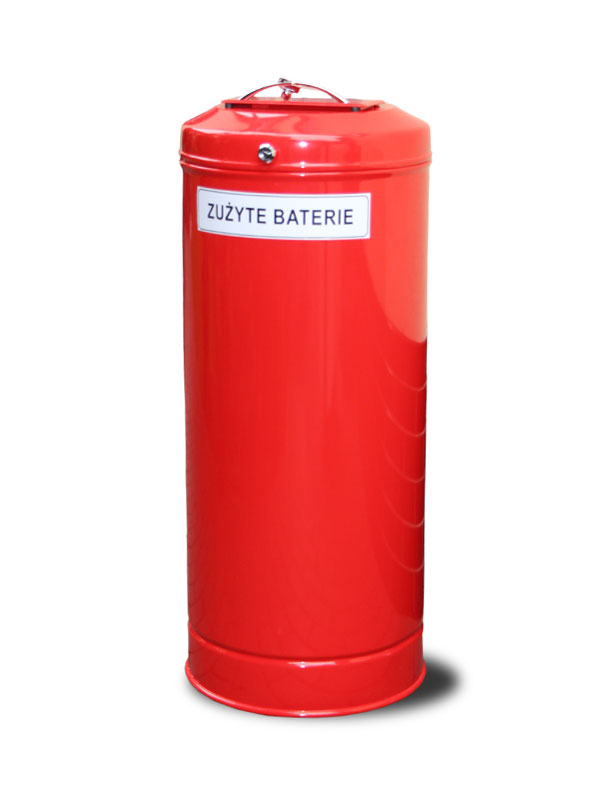 Pojemniki na zużyte baterie